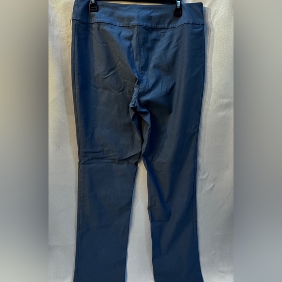 Nic+Zoe Wonderstretch Slim Pant slate blue color size 12 NWT - Picture 4 of 10